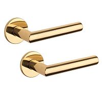 Ручки на розеті TUPAI 4002 5S (4041-4046) золото поліроване